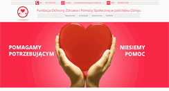 Desktop Screenshot of fundacjajastrzebie.pl